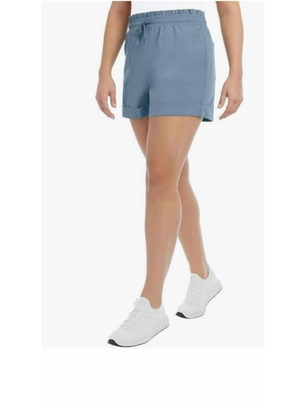 Danskin Womens' Woven Paperbag Shorts - XL